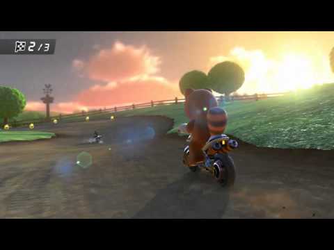 Wii U - Mario Kart 8 - (Wii) Moo Moo Meadows