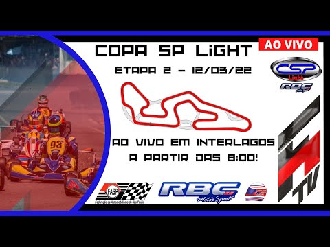 COPA SÃO PAULO LIGHT DE KART 2022 - ETAPA 2 - LR INTERLAGOS!