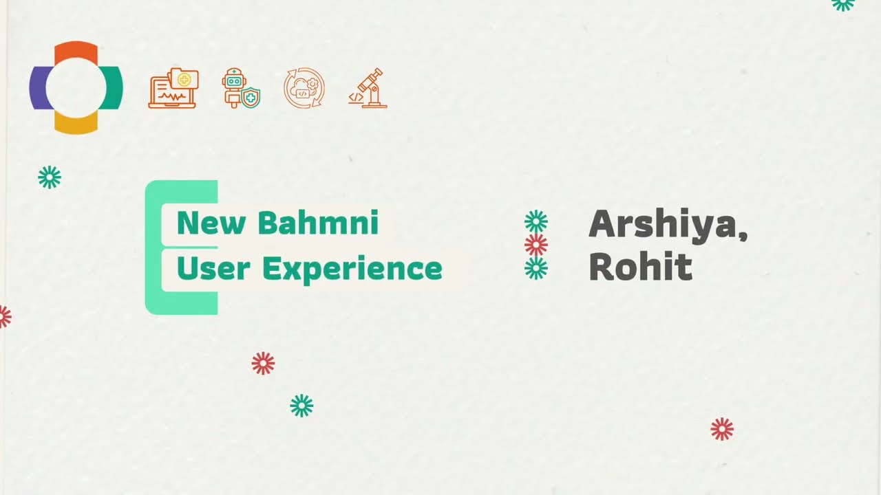 Bahmni's New UI || Redesign, FHIR APIs & Carbon Design System