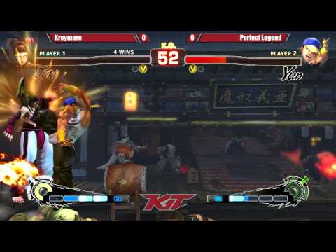 USF4 @ KIT15 Semis - Kreymore (Juri) vs Perfect Legend (Yun) [720p/60fps]