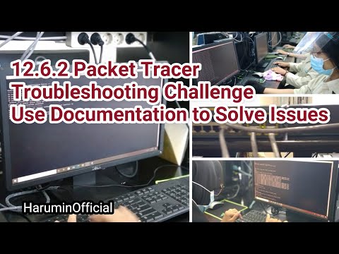 12.6.2 Packet Tracer - Troubleshooting Challenge - Use Documentation to Solve Issues