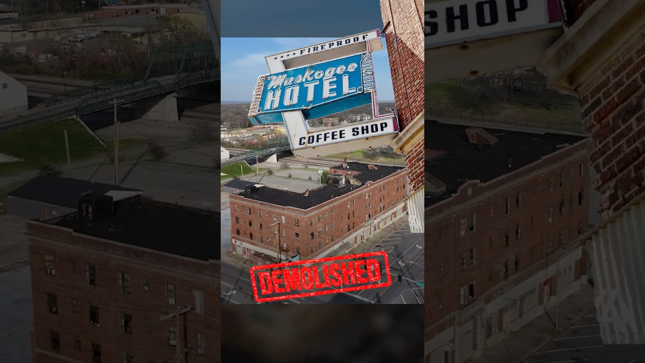 We explored the abandoned Muskogee hotel before it was destroyed!