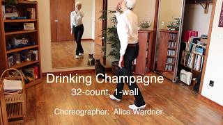 Drinking Champagne Line Dance