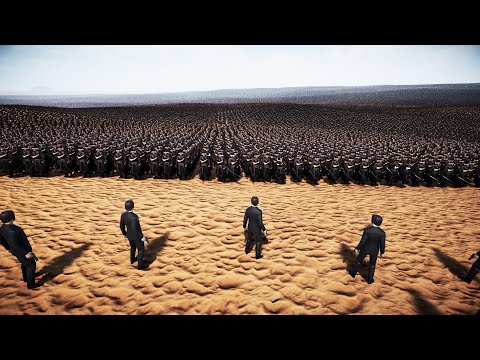 2.5 Million Mongolian soldier Vs 25 John Wick | Ultimate Epic Battle Simulator 2 | UEBS2