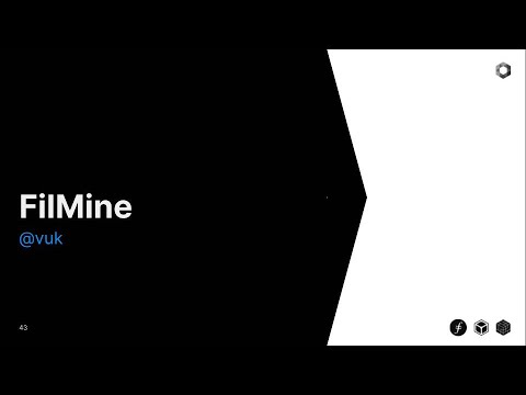 Ecosystem-WG April 2022 Deep Dive: FilMine