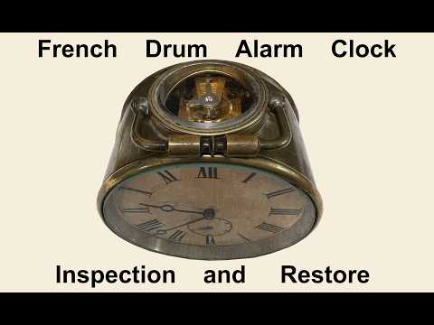 French Drum Alarm Clock for Narit from Maryland #159