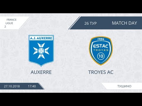 AFL18. France. Ligue 2. Day 26. Auxerre - Troyes AC.