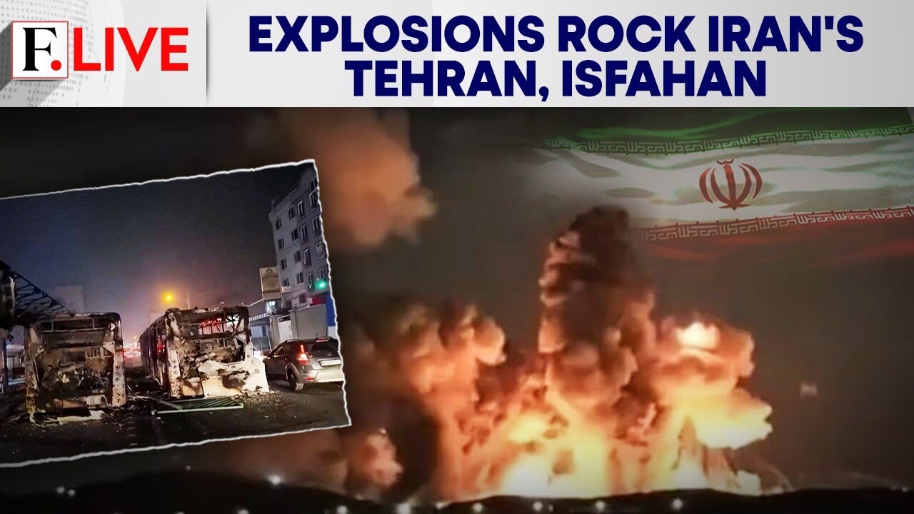 Iran War: Explosions Rock Tehran, Isfahan Amid Trump's Push For A Deal | Firstpost Live