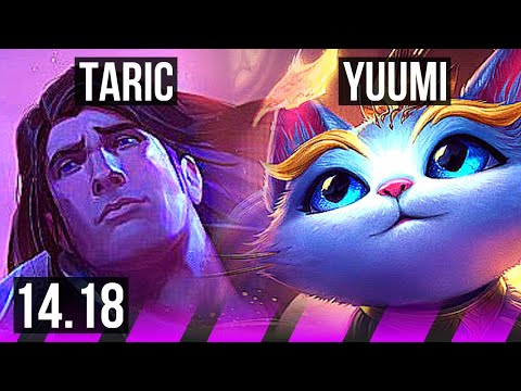 TARIC & Lucian vs YUUMI & Jhin (SUP) | 1100+ games, 3/2/10 | EUW Master | 14.18