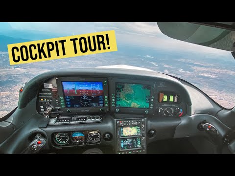 INSIDE my Cirrus Cockpit - HOW I FLY A PLANE