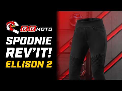 REVIT ELLISON 2 _ damskie legginsy motocyklowe AA z wysokim stanem i ochraniaczami Seesmart