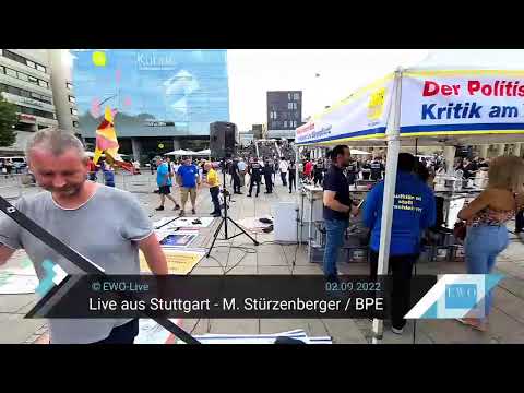 Live aus Stuttgart - Michael Stürzenberger BPE