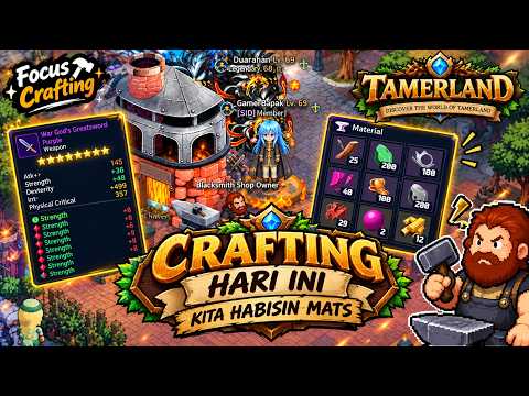 Tamerland: Crafting dan Giveaway Dadakan di Live Canaan Online Remastered