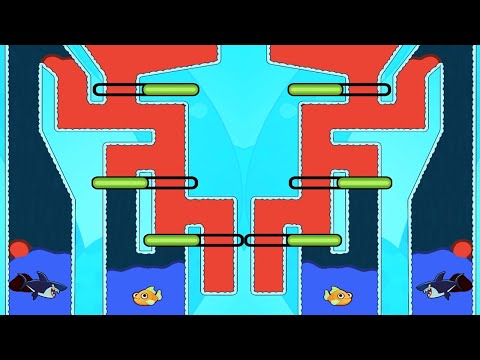 Save the Fish Game || Pull the Pin || All Levels 2436-2450 fishdom ##177