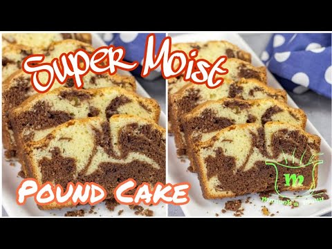 Pound Cake I Tea Cake | Marbel Pound Cake Recipe By Muneeb's Menu