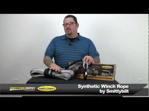 Smittybilt XRC Synthetic Winch Rope - Winches and Winch Accessories