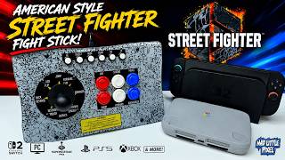 This American Style Street Fighter Arcade Stick Is Perfect For Switch 2 & More! (Fightbox R8-SF2)