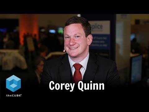 Corey Quinn, Last Week in AWS | AWS Summit SF 2018