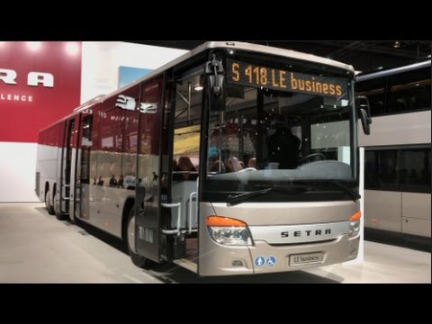 Setra S 418 LE business  In detail review walkaround Interior Exterior