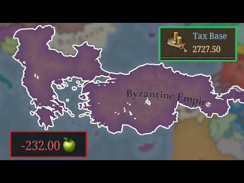 I Played TALL for 100 Years as Byzantium (EU5 1.1.8)
