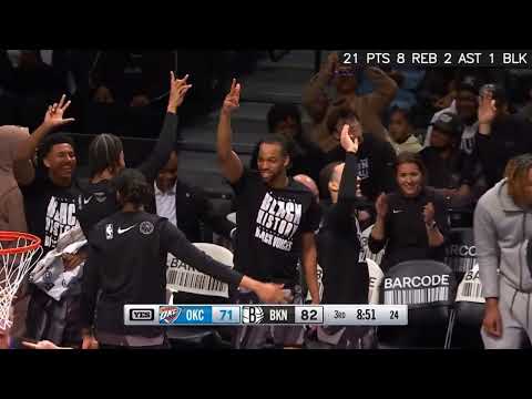 DAY'RON SHARPE vs OKLAHOMA CITY THUNDER | 25 PTS - 15 REB - 5 AST - 3 BLK - 2 STL | 02-26-2025 Highl