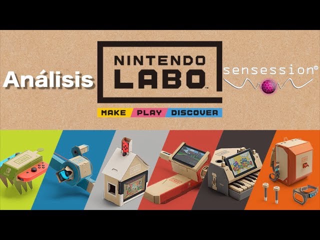Vídeo relacionado con Nintendo Labo (Laboratorio Juguete-con 02: Robot Kit - Interruptor