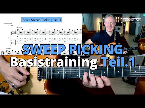 Einfaches Basis Sweep Picking Teil.1 - Essenzielles Training