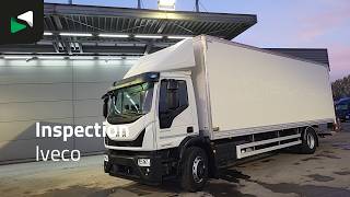 شاحنة مقفلة IVECO Eurocargo 190LE280 4X2 19t 8,52m Box Automatic DHollandia Tailga | صورة 4 - Autoline