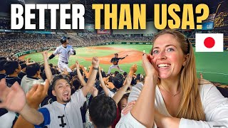 Japanese Baseball is INSANE 🇯🇵 Our First Game in JAPAN