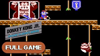 Donkey Kong Jr. NES FULL GAME Longplay Gameplay Walkthrough Playthrough VGL
