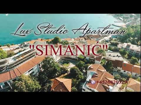 Lux Studio Appartement Simanic, logement privé à Herceg Novi, Mont&eacute;n&eacute;gro - Video