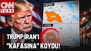 Trump’tan Olay Yaratan Fotoğraf! Kafasını İran Haritasına Benzetti