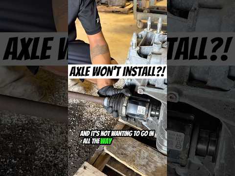 💡One CV Axle Trick You’ll Wish You Knew Sooner #mechanic #cvaxle