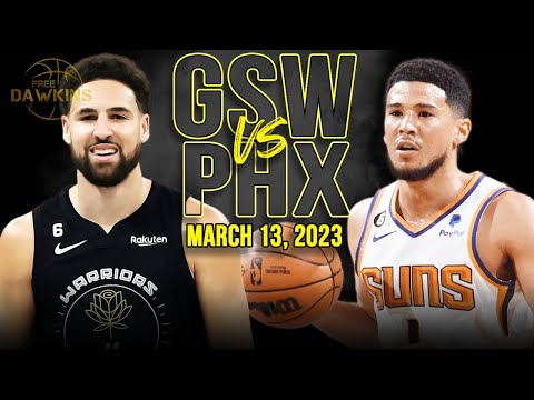 Golden State Warriors vs Phoenix Suns Full Game Highlights | March 13, 2023 | FreeDawkins