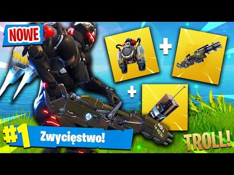 💥 JETPACK + MACHINE GUN + C4?! *NAJLEPSZE* ZESTAWIENIE! | Fortnite (Battle Royale)