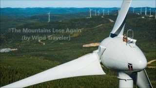 Wind Turbines Ruin Landscapes (industrial scenery isn't "beautiful")