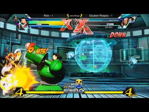 UMvC3 Rikir vs Gouken Respec - The RunBack New Years Edition