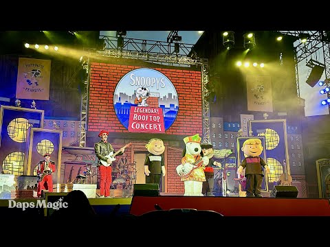 Snoopy's Legendary Rooftop Concert | Knott's Peanuts Celebration 2025 4K