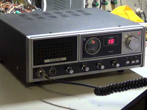 Audioline PT345, UK (CB 27/81) CB radio (Base Station) - On The Air Test