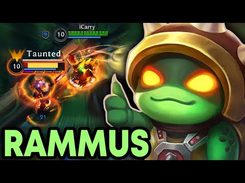 Wild Rift Rammus Jungle Gameplay in Season 18 (Build & Runes)