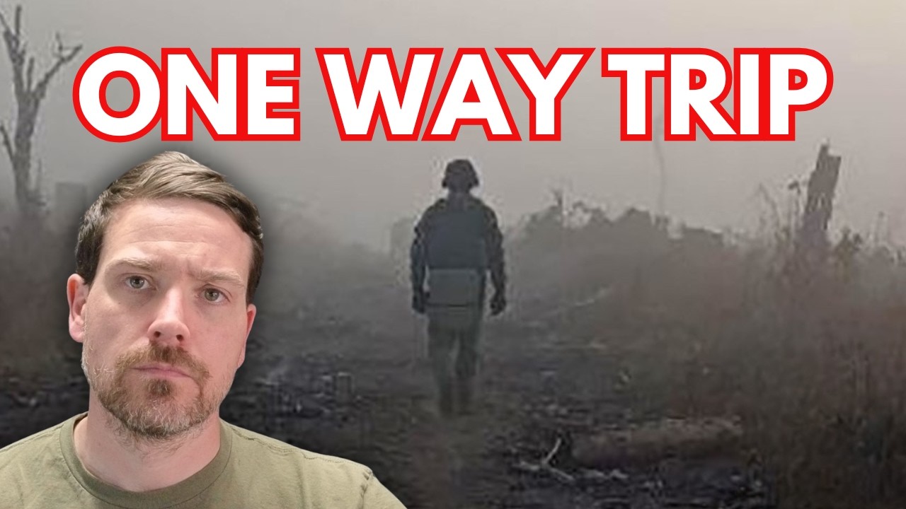 Russian Soldier Films the Death Road to Dobropillia