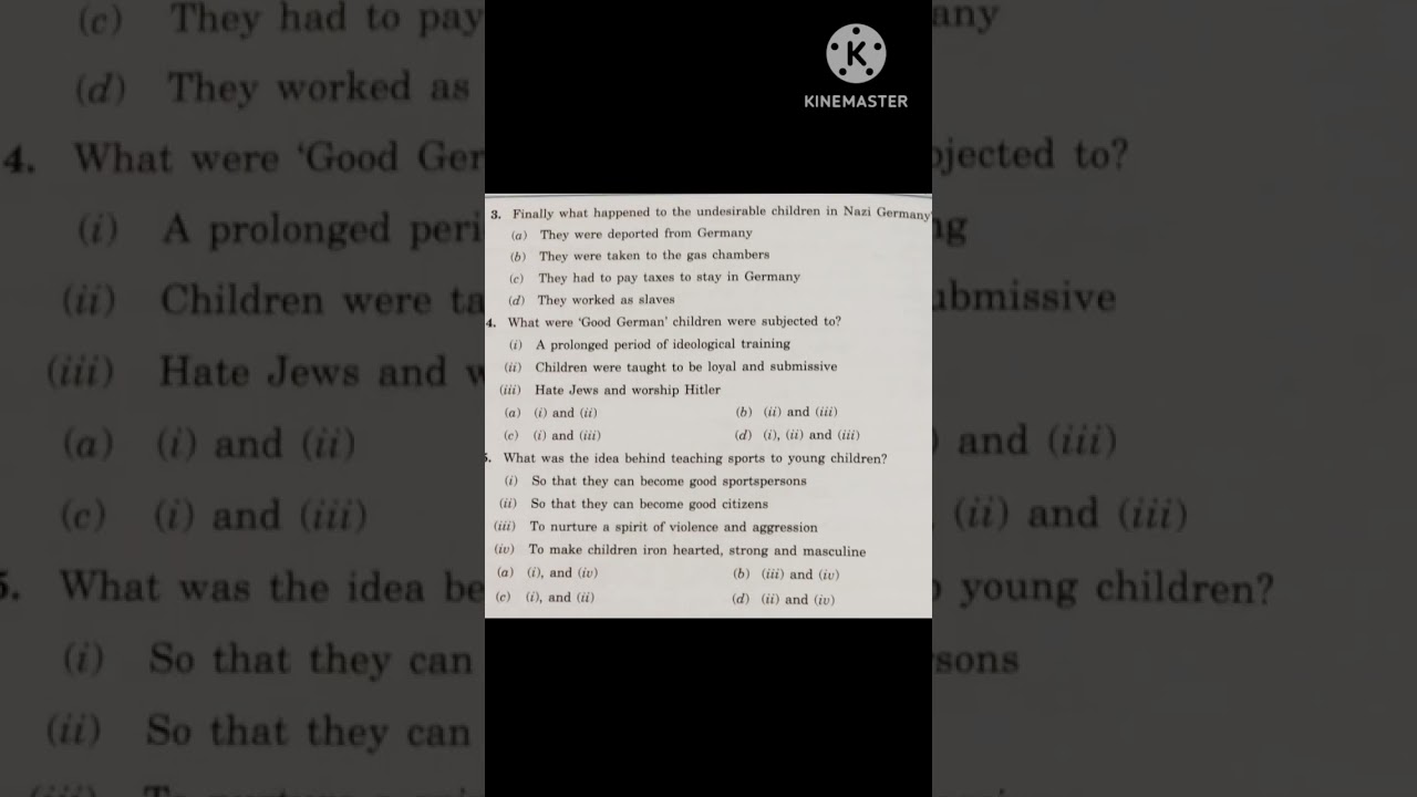 HISTORY CLASS 9 CHAP-3-NAZISM AND THE RISE OF HITLER|SAMPLE PAPER|| REASON&ASSERTION|#histrory#viral