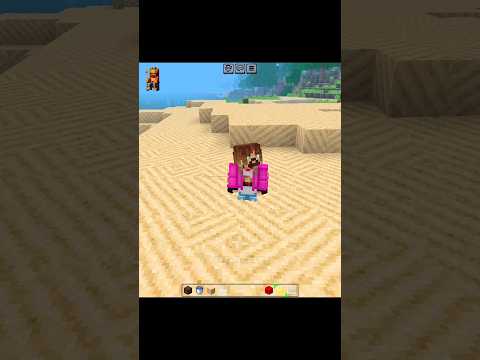 Quicksand Trap in Minecraft 😱 | Fall Before You Know It! #shorts