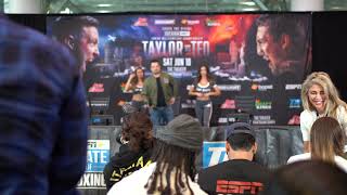 Xander Zayas vs Ronald Cruz final face off - EsNews Boxing