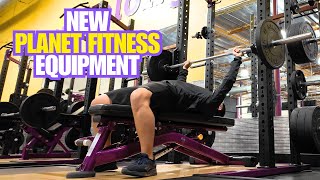 Planet Fitness Got New Equipment! (SQUAT RACKS, TURF, TIRES AND MORE!)