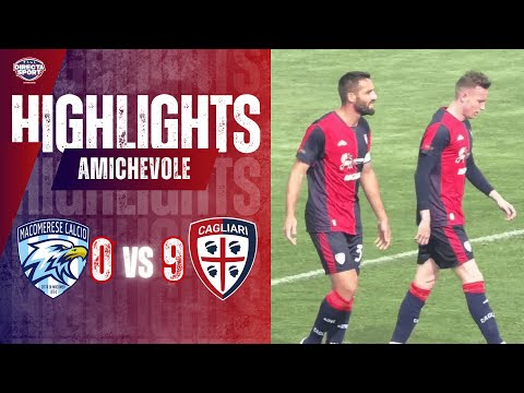 Calcio Amichevole - Macomerese Calcio-Cagliari Calcio 0-9 (Highlights)