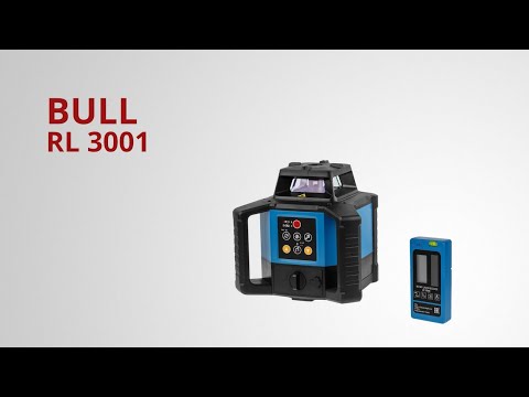 фото нивелир лазерный уровень ротационный bull (бул) rl 3001 , 300 м, +- 0,1 мм/м, зеленый 0