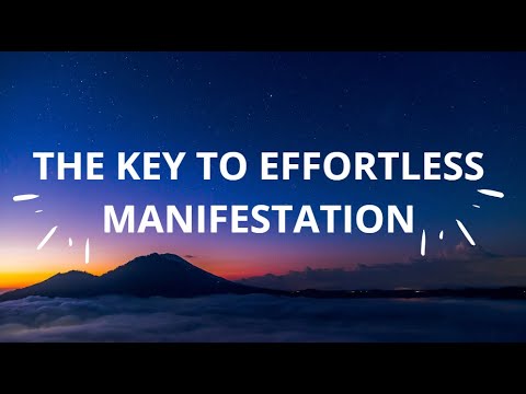 Abraham THE KEY TO EFFORTLESS MANIFESTATION - Esther & Jerry Hicks
