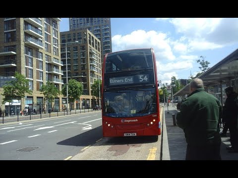 *FULL ROUTE VISUAL* Route 54: Woolwich - Elmers End