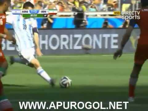 Argentina 1 Iran 0 Mundial Brasil 2014 - DirecTV (Pablo Giralt)